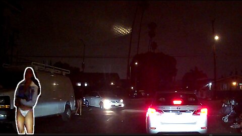 A typical night in South Los Angeles, California