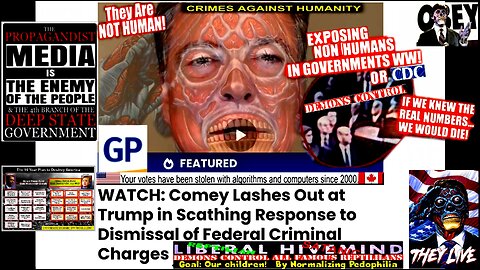 Comey Lashes Out at Trump in Scathing Response to Dismissal of Federal Criminal Charges