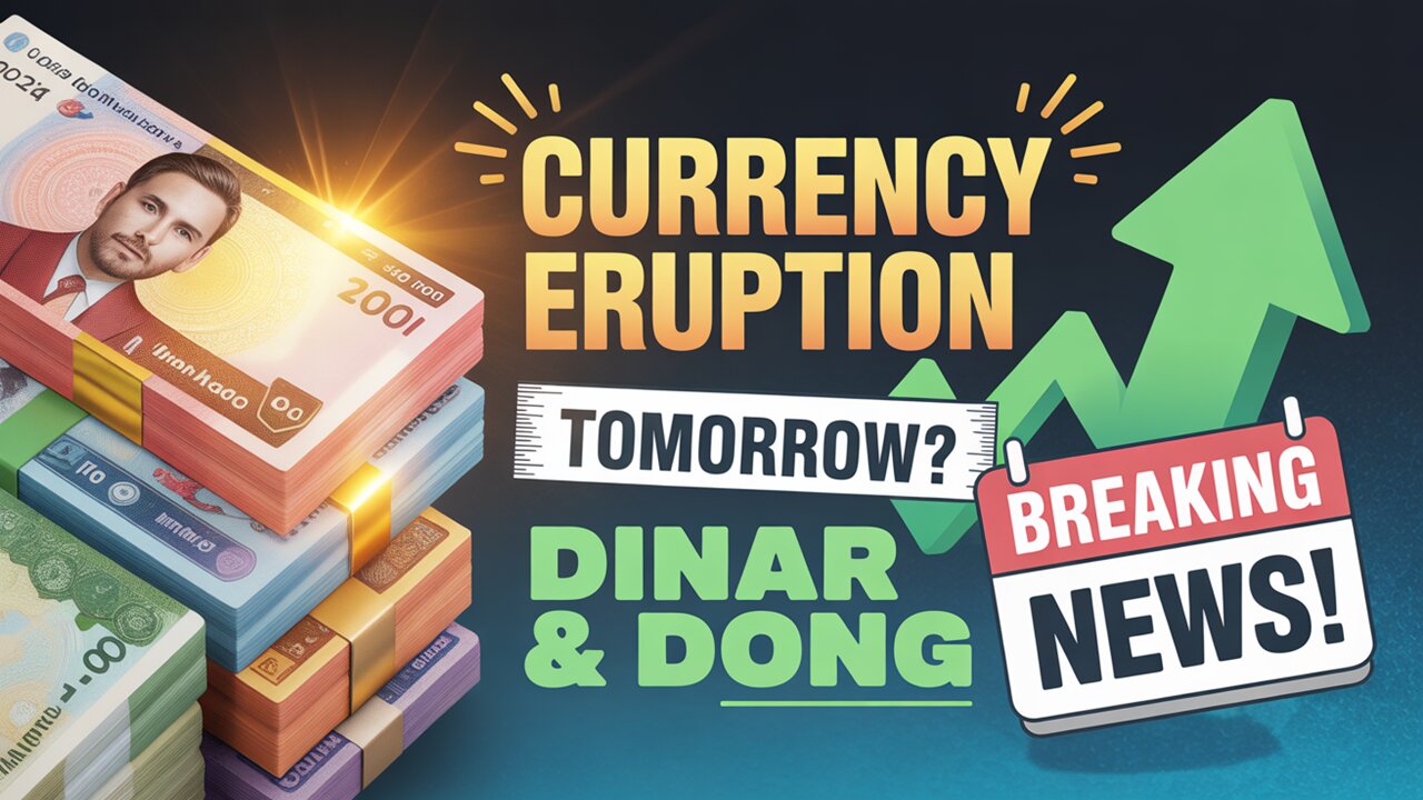 IRAQI DINAR and VIETNAMESE DONG News about to ERUPT TOMORROW?