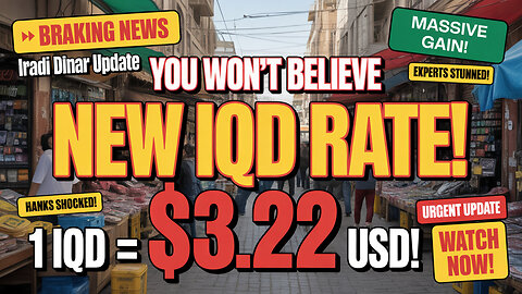 Unbelievable Iraqi Dinar Update: Check Out the New IQD to USD Value! 💥