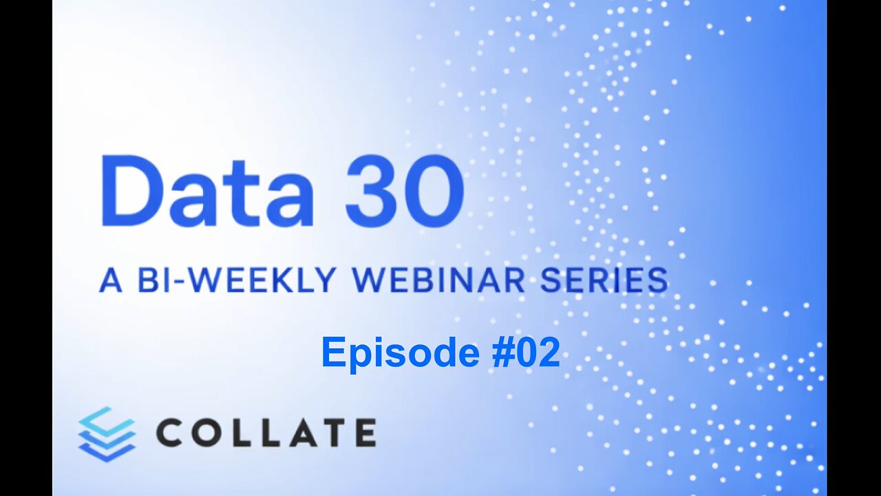 Data30: Episode #02 - The data catalog category is dying