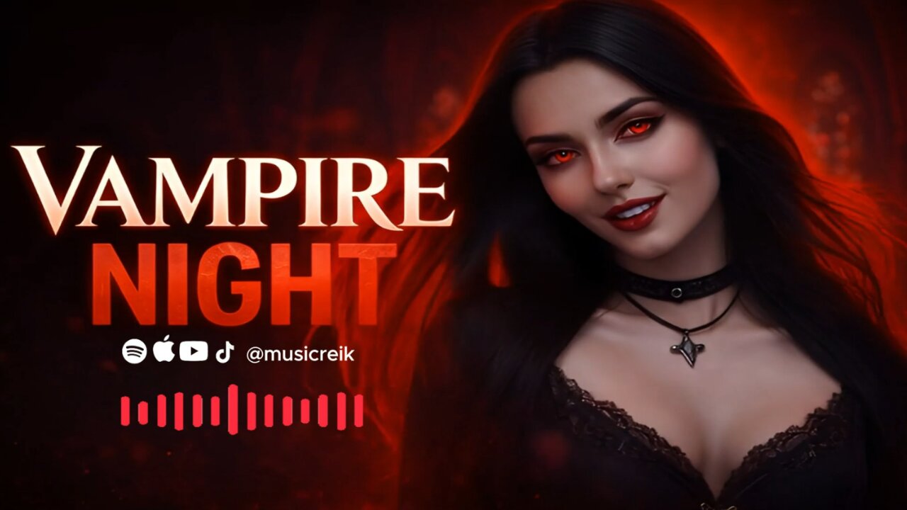 🔴 Vampire Night Drive 🩸 Dark Synth for Cyberpunk Obsession