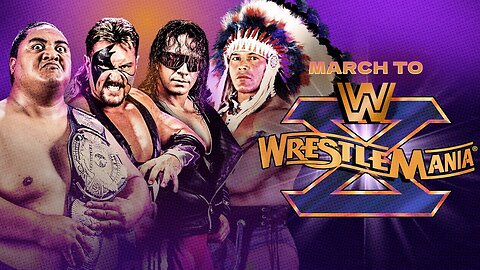 FULL SHOW March to WrestleMania X – Yokozuna vs. Tatanka, Bret Hart and Lex Luger in action