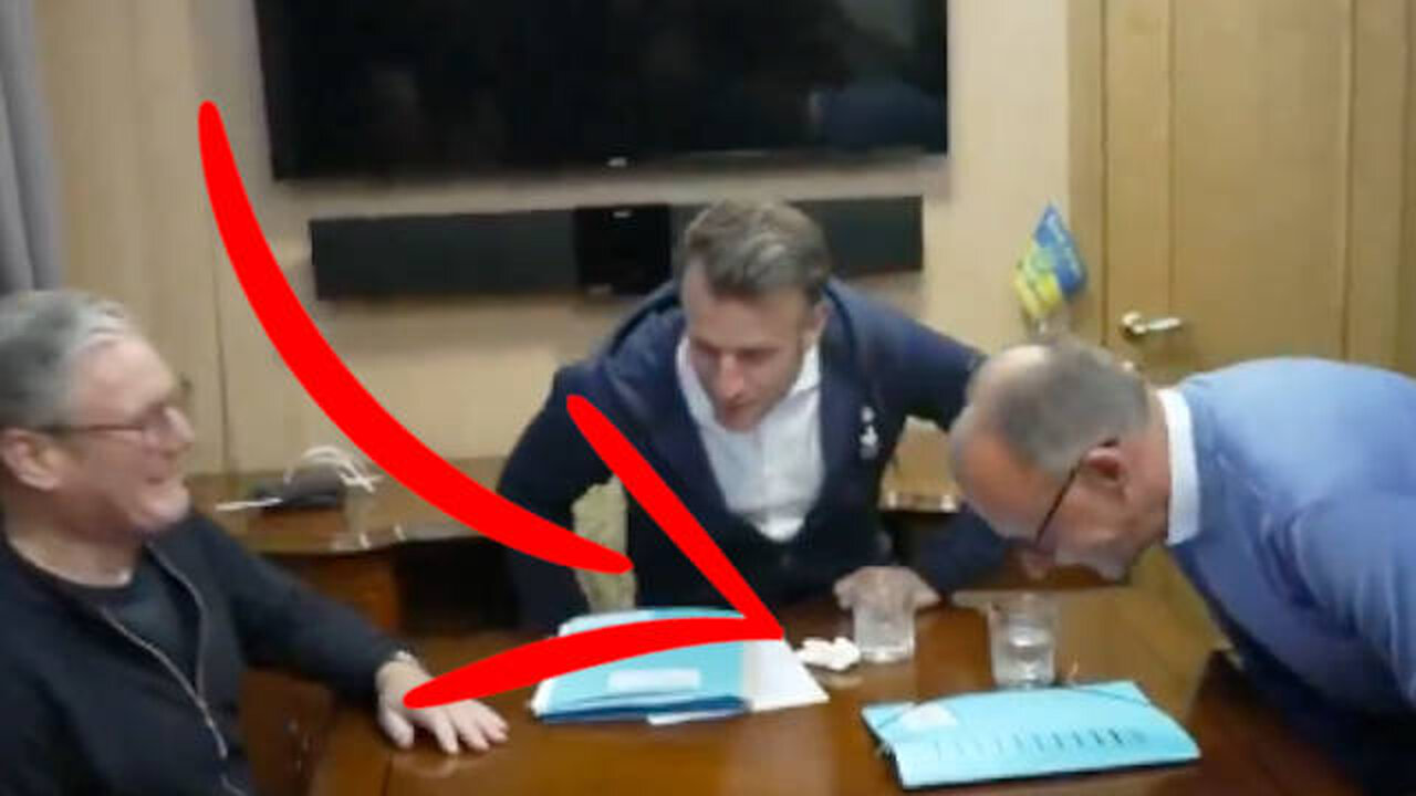 European Leaders Caught With Cocaine After Meeting With Zelensky