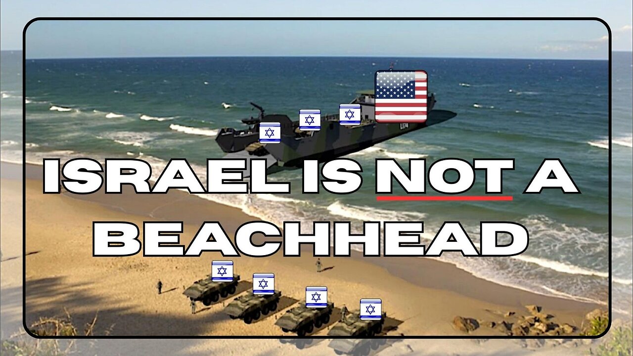 Israel is NOT a beachhead for the American empire