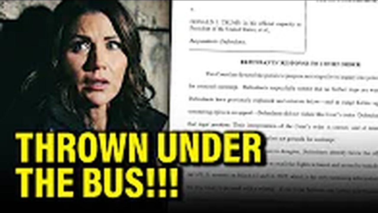 Trump official GUILTY in SCANDAL that could END HER