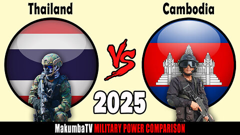 Thailand vs Cambodia 2025 | Military Power