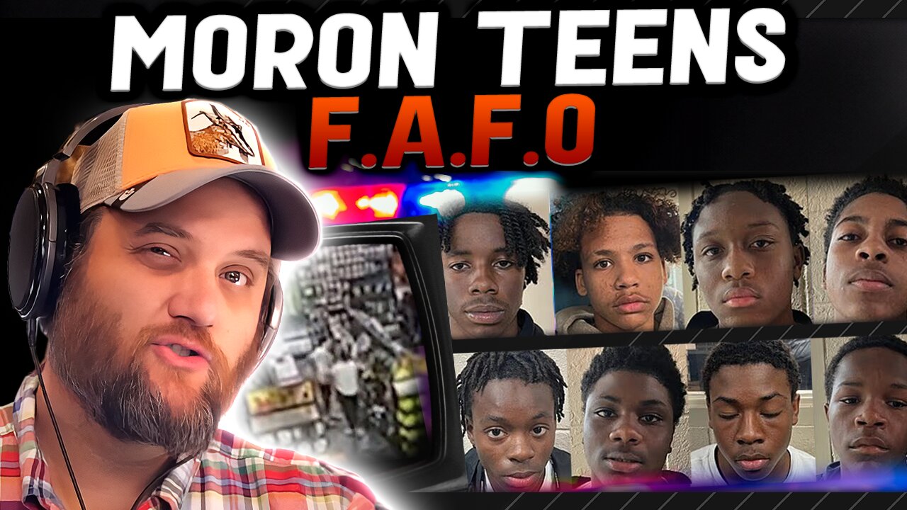 Instant Regret! Black Youth Football Players Rob A Store & Get Immediate Justice!