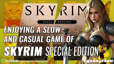 🔴 Skyrim Special Edition 🎮 Enjoying a Slow and Casual Game of Skyrim! 🙏 Thank You For Watching