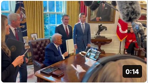 "Executive Order Signed by Trump to Defund Vaccine-Mandating Schools"