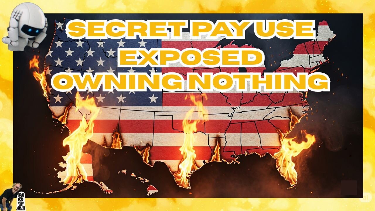 THE WHY IS ANSWERED YOU'LL OWN NOTHING AND LIKE IT EXPOSED