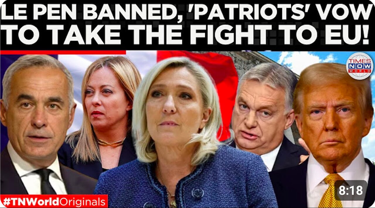 From Hungary To Italy, Le Penn Allies Blast EU & Macron For Hurting 'Free Speech' | Times Now World