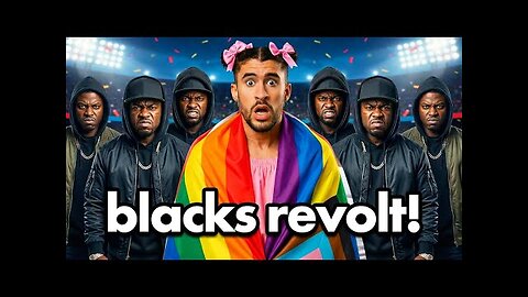 Black Americans are PISSED at the NFL, Bad Bunny…