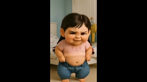 Hungry Little Girl 🍽️ Funny Eating Video for Kids