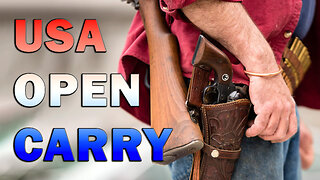 More US States Are Going Open Carry For Citizen Gun Owners! LEO Round Table S10E187