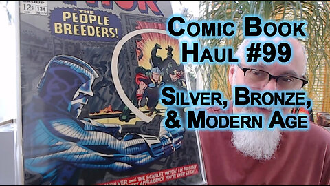 Comic Book Haul #99: Gold, Silver, Bronze, Modern Age Keys and more [ASMR]