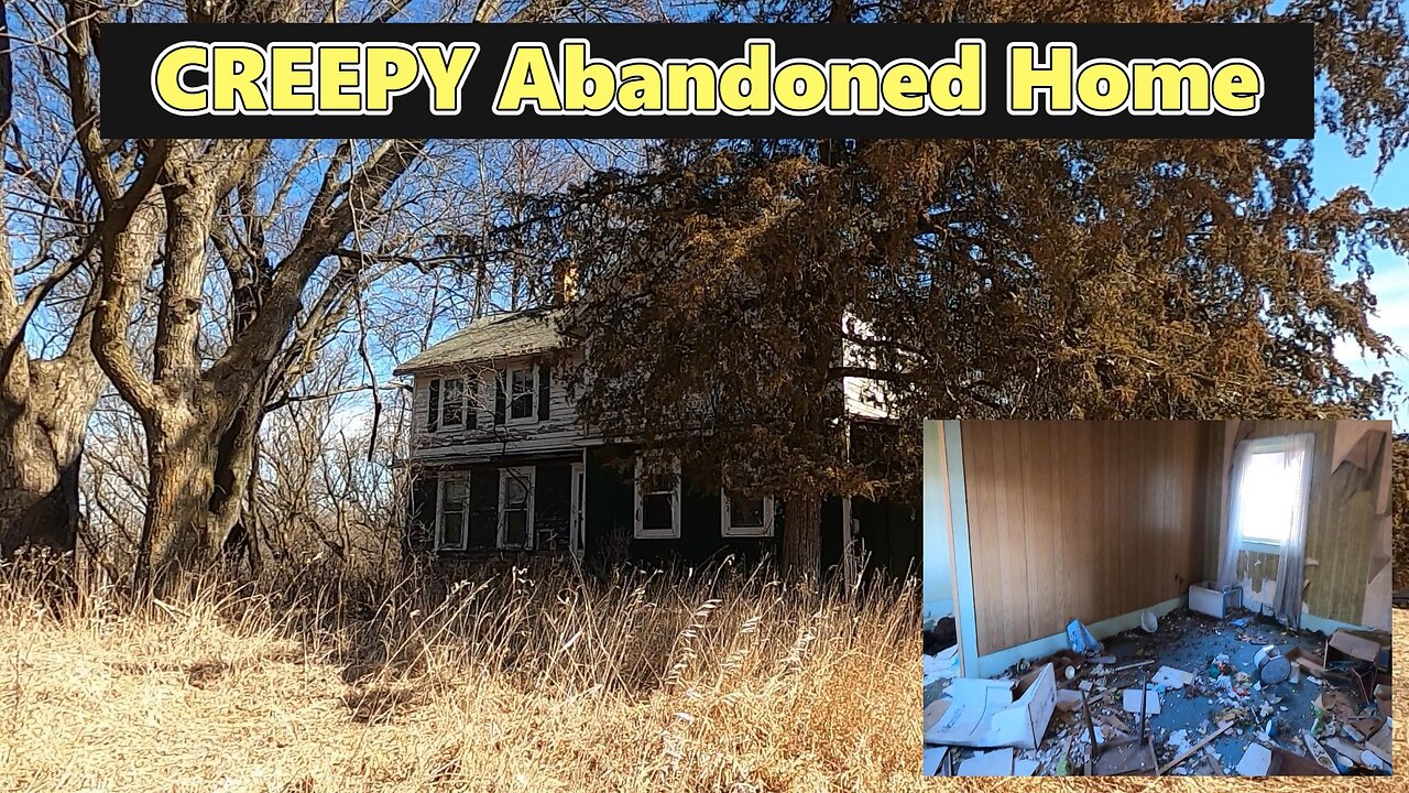 CREEPY Abandoned Home