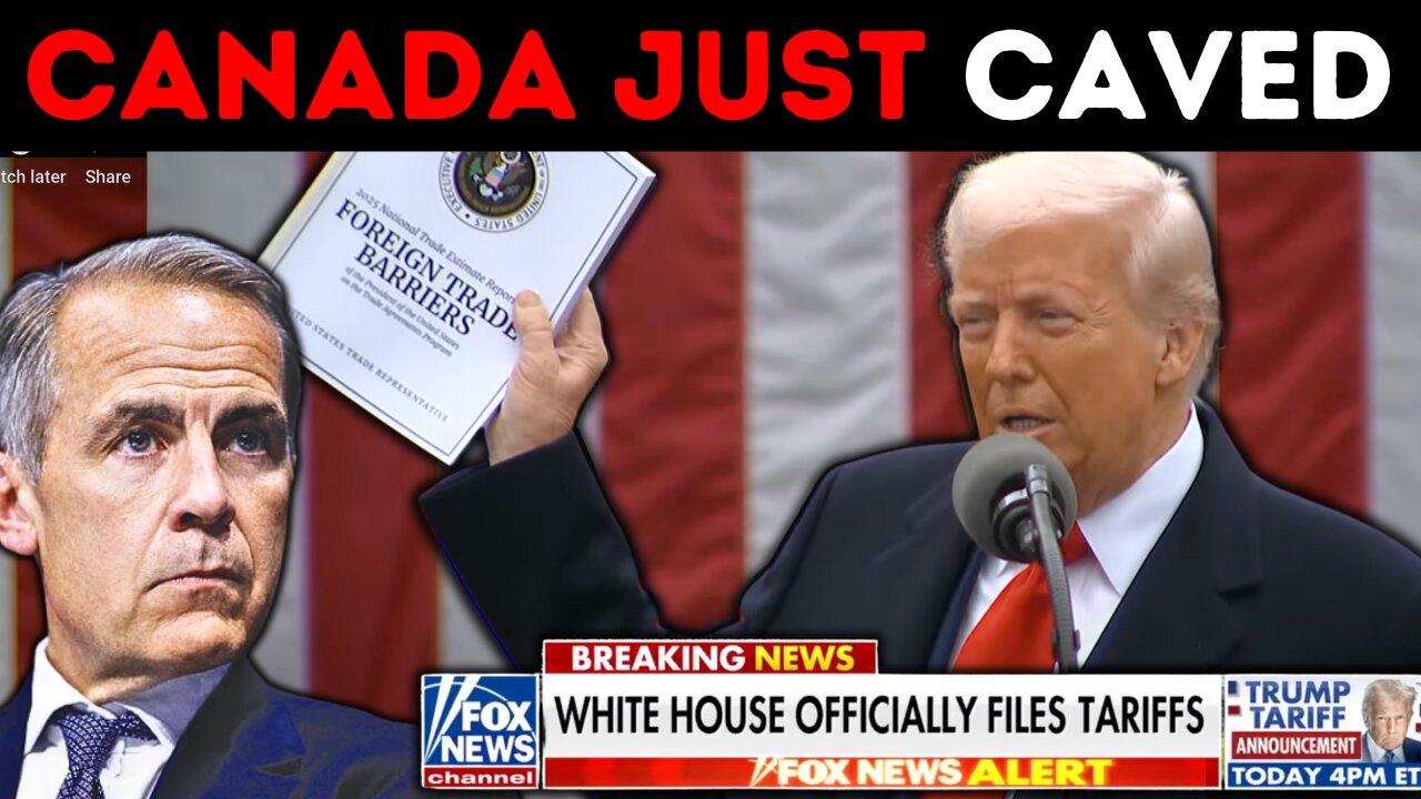 Canada CAVES to Trump, Agrees to DROP ALL Tariffs to ZERO!!