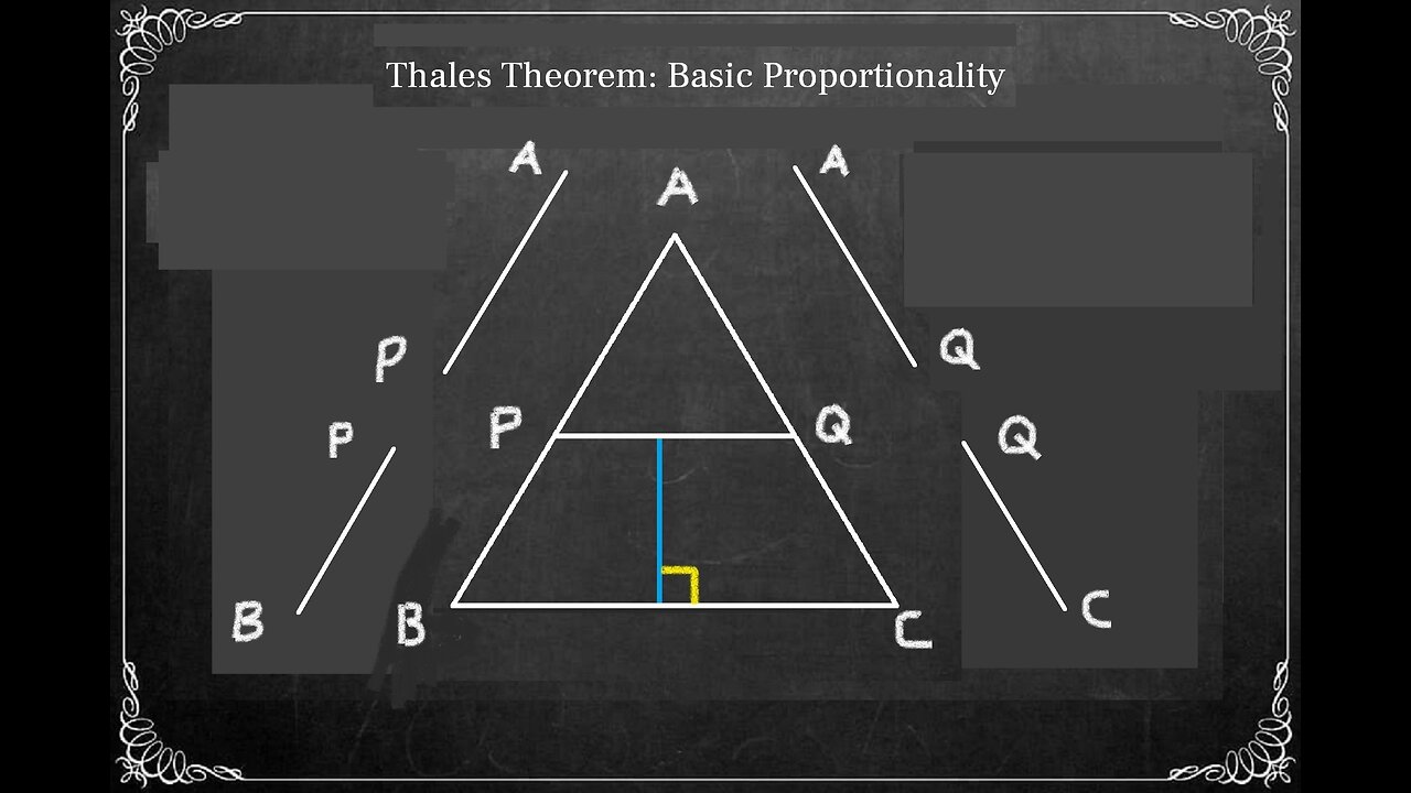 Thales Theorem Proof and short discussion of Metric Space