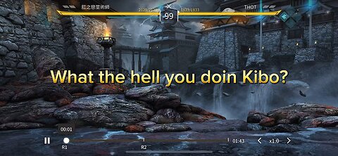 宜保瞬移？？what the hell you doin Kibo? #shadowfightarena #mobilegame #gamebugs