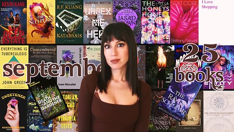 25 books in September | one sentence review | October TBR
