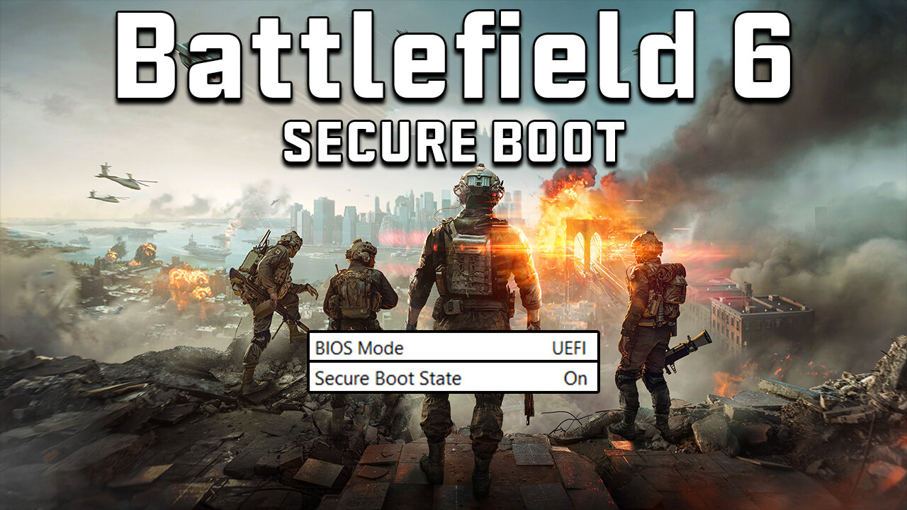 Battlefield 6 - How to Enable SECURE BOOT