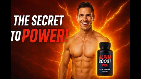 Alpha Boost Pro Review: The Secret to Natural Energy, Strength & Confidence!