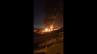 Oil depots in Iran