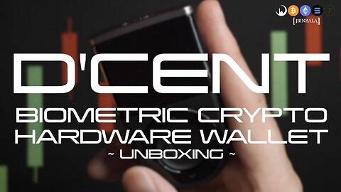 UNBOXING THE D'CENT BIOMETRIC CRYPTO HARDWARE WALLET