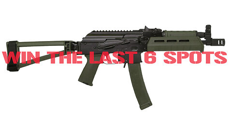 PSA AK-V 9mm MINI FOR THE LAST 6 SEATS IN THE MAIN WEBINAR