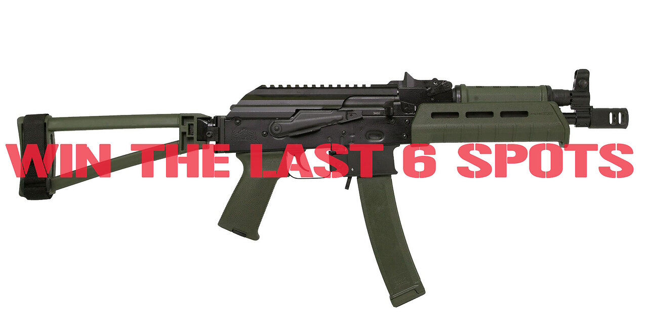 PSA AK-V 9mm MINI FOR THE LAST 6 SEATS IN THE MAIN WEBINAR