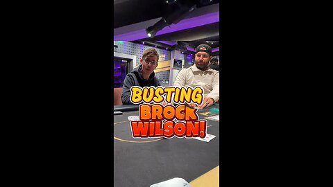 Busting Brock Wilson!