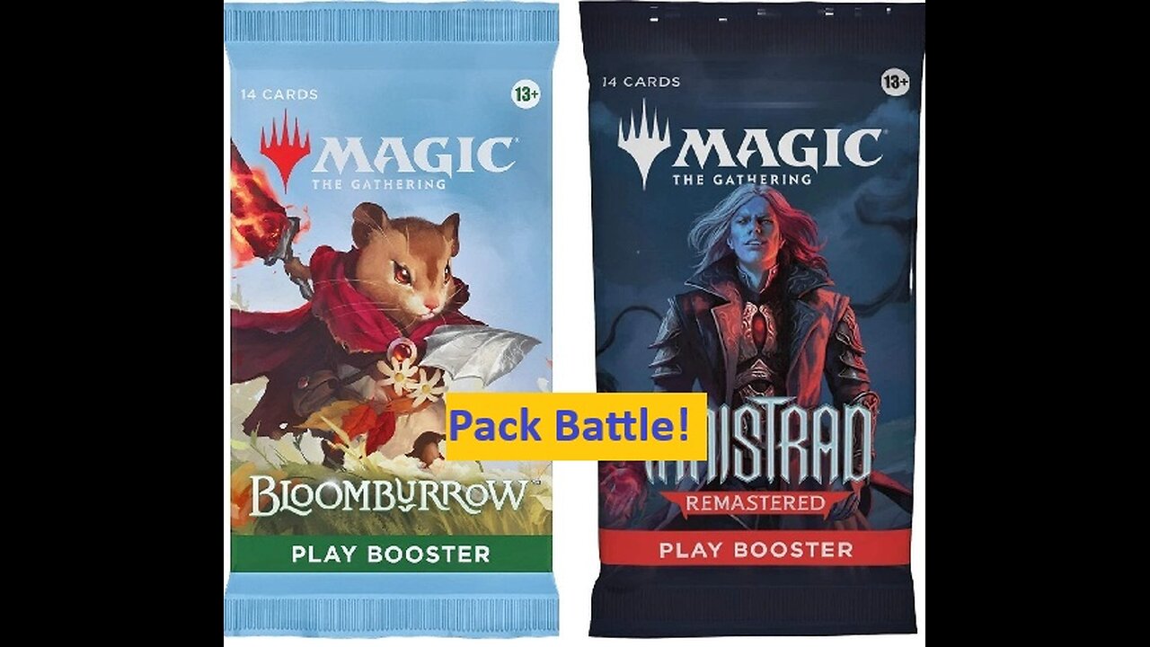 Magic: Innistrad Remastered vs Bloomburrow Pack Battle