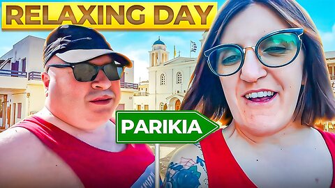 Relaxing Day in Parikia, Paros 🇬🇷 | Poolside Breakfast, Boutique Shops & Waterfront Dinner