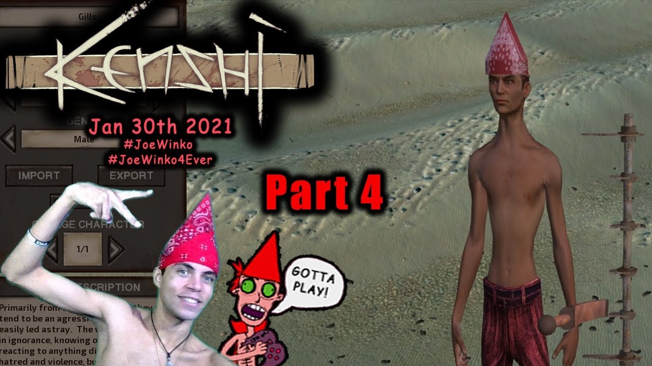 Joe Winko's Clan (4/4) - Kenshi Gaming Livestream (Jan 30th 2021) - Joe Winko