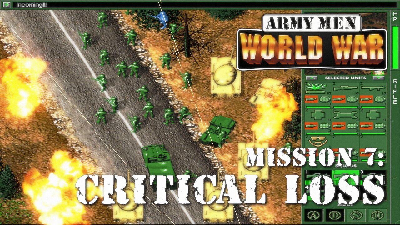 Army Men: World War - PC version - Mission 7: Critical Loss