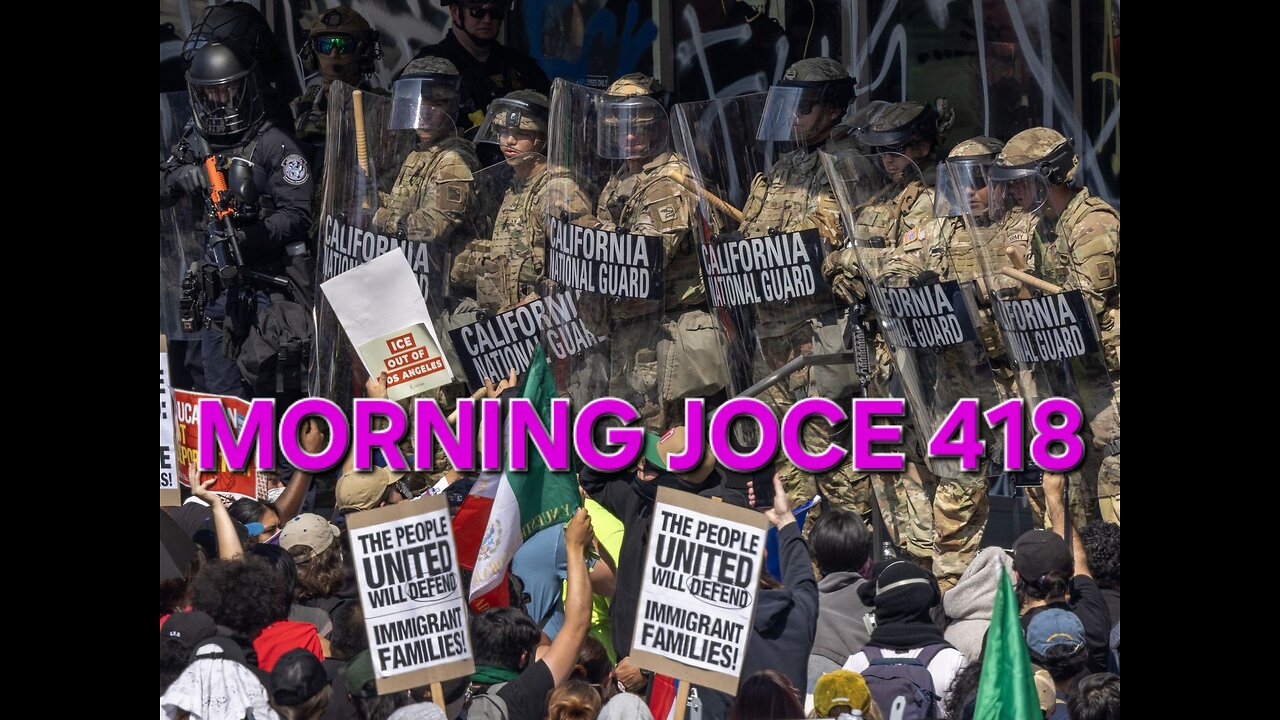 Morning Joce 418: Diddy Trial, Simone Biles, LA Riots, Claressa Shields vs Angel Reese, R. Kelly‼️