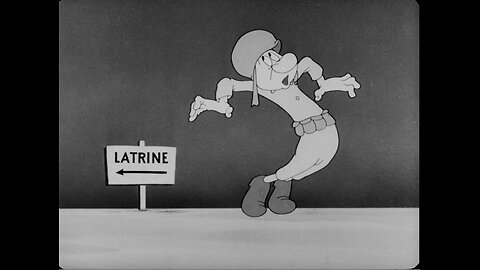 Private Snafu - US Soldier; Bullet; Diarrhea & Dysentery (1944) 1080p