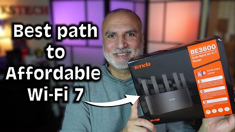 Cheapest WIFI 7 on Amazon: Tenda BE3600 Speed & Range Tests