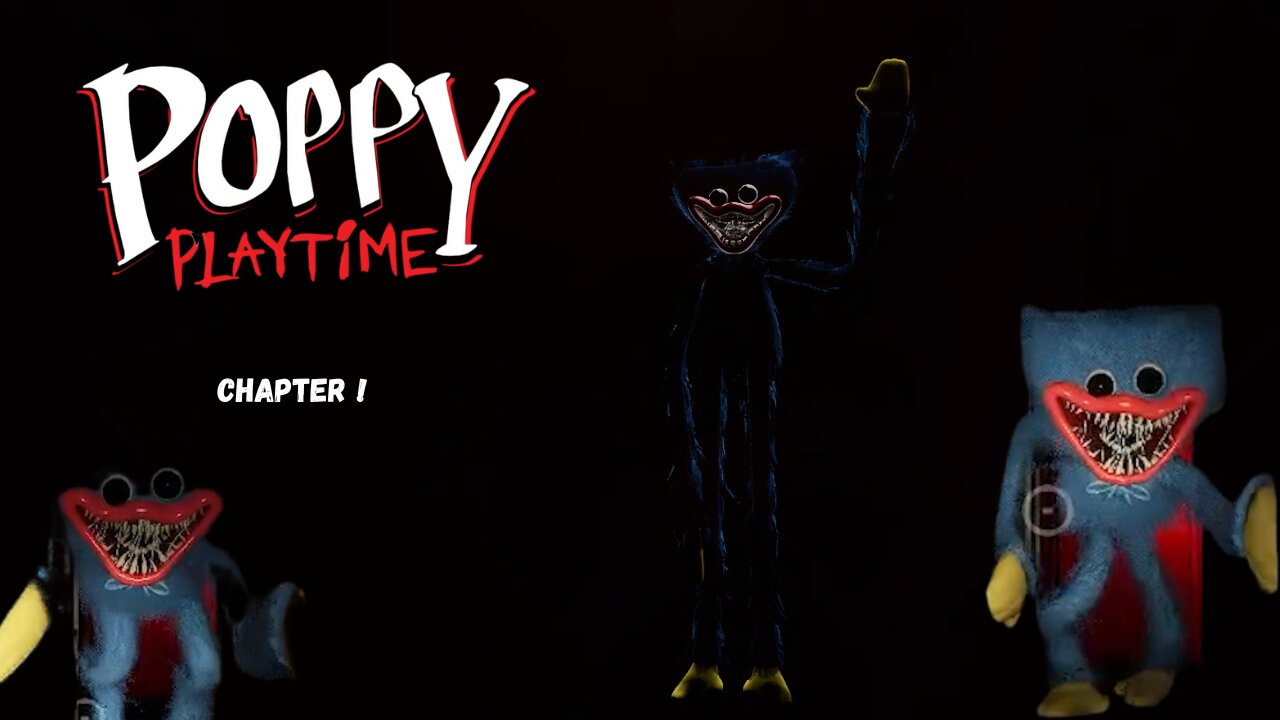 🎈 Poppy Playtime Chapter 1 – Huggy Wuggy’s Factory of Fear | Full Walkthrough