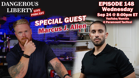 Dangerous Liberty Ep148 - Marcus J. Allen - Charlie Kirk, What Really Happened