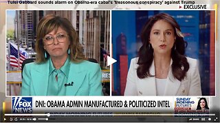 Tulsi Gabbard sounds alarm on Obama-era cabal's 'treasonous conspiracy' against Trump