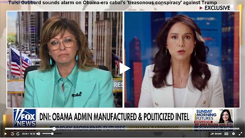 Tulsi Gabbard sounds alarm on Obama-era cabal's 'treasonous conspiracy' against Trump
