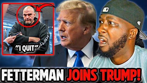 OMG, YES.. John Fetterman OFFICIALLY Just JOINED Trump and LEAVES The Democrat Party LIVE ON STAGE!!
