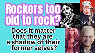 Should millionaire rockers keep going even when it's cringe worthy?