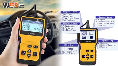 📟 Car OBD2 Code Reader V310 – Real-Time Diagnosis Made Easy! 🔧