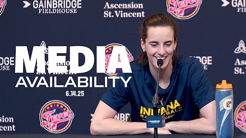 Caitlin Clark Pregame Media Availability vs. New York Liberty | June 14, 2025