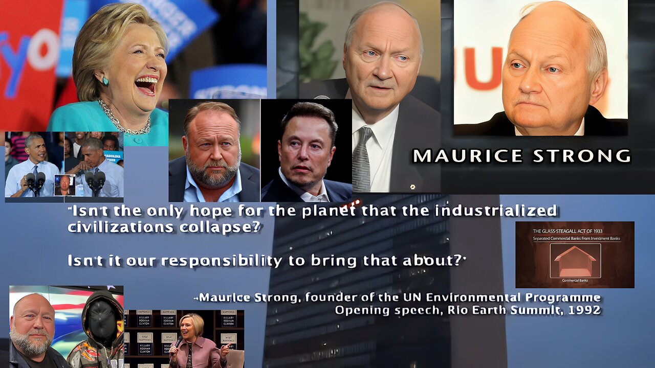 ( -0887 ) Alex Jones - Fall of the Republic HD ('Up Res') Did You Think Obama Wasn't a Puppet For the CIA?