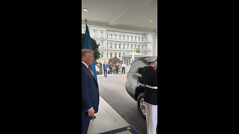 President Trump welcomes President Zelenskyy to the White House 🇺🇸🇺🇦