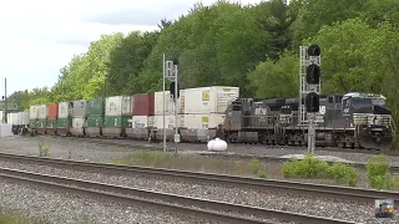 Four Norfolk Southern Trains from Berea, Ohio May 24, 2025 Part 5